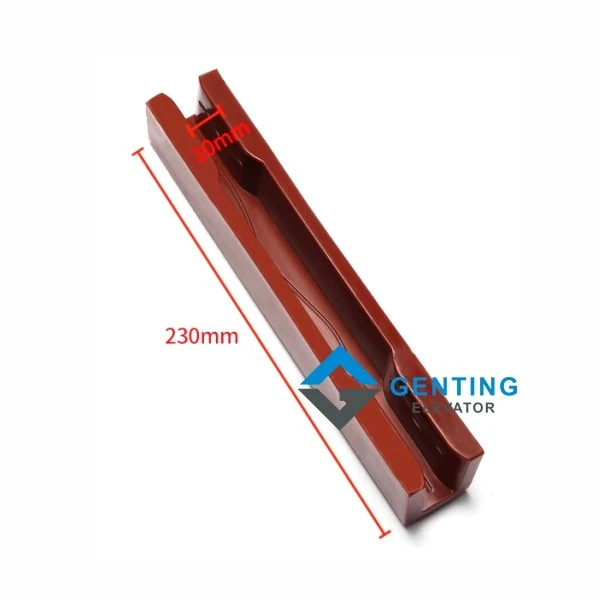 Mitsubishi high speed elevator guide shoe lining 230x10